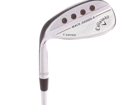 Callaway Mack Daddy4 Steel Men s Left Lob Wedge 60 Degree 10 Bounce S Grind Wedge Flex - Dynamic Gold   Wedge Flex For Cheap